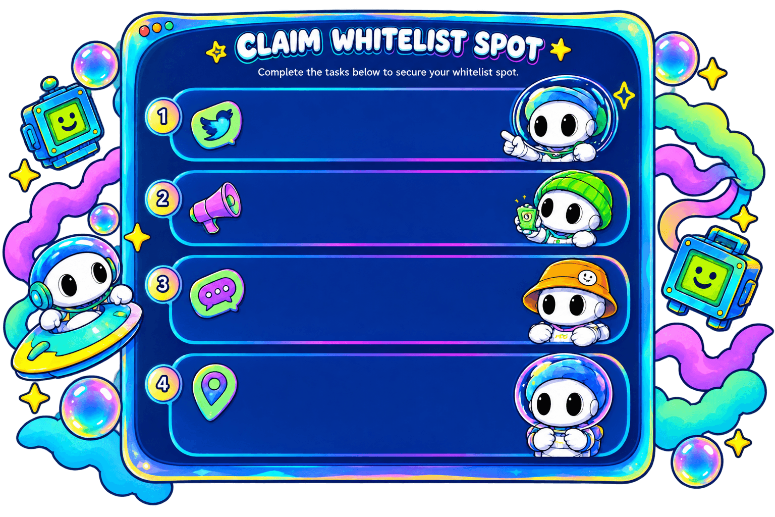 Claim Whitelist Spot — form section